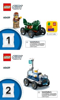 LEGO onderdeel Aeroplane vs. Hospital Bed 60459-1
