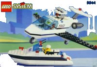 LEGO onderdeel Jet Speed Justice 6344-1