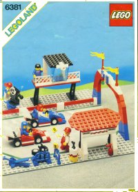 LEGO onderdeel Motor Speedway 6381-1