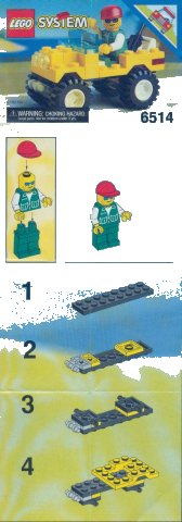 LEGO onderdeel Trail Ranger 6514-1