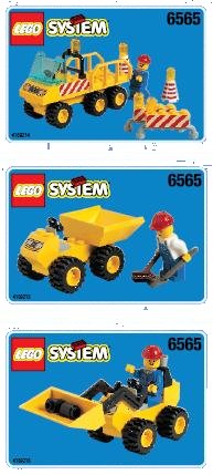 LEGO onderdeel Construction Crew 6565-1