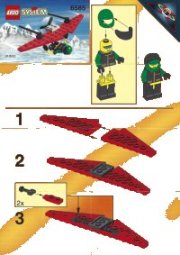 LEGO onderdeel Hang-Glider 6585-1