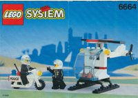 LEGO onderdeel Chopper Cops 6664-1