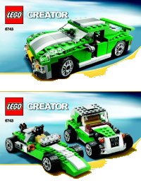 LEGO part Street Speeder 6743-1