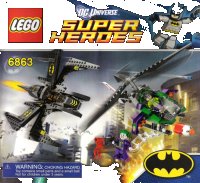 LEGO onderdeel Batwing Battle Over Gotham City 6863-1