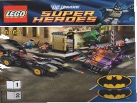 LEGO onderdeel Batmobile and the Two-Face Chase 6864-1