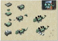 LEGO onderdeel Baby Ankylosaurus 7000-1