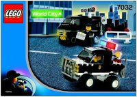 LEGO onderdeel Police 4WD and Undercover Van 7032-1