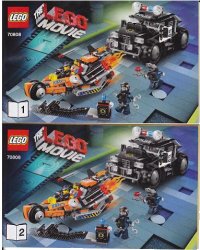 LEGO onderdeel Super Cycle Chase 70808-1