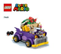 LEGO onderdeel Bowser's Muscle Car - Expansion Set 71431-1