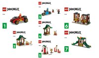 LEGO onderdeel Creative Ninja Brick Box 71787-1