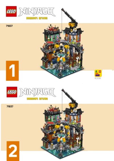 LEGO onderdeel NINJAGO City Workshops (71837-1)
