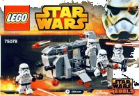 LEGO onderdeel Imperial Troop Transport 75078-1