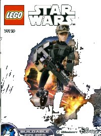 LEGO onderdeel Sergeant Jyn Erso 75119-1