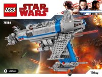 LEGO onderdeel Resistance Bomber (Undetermined Pilot Version) 75188-1