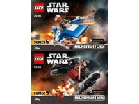 LEGO onderdeel A-Wing vs. TIE Silencer Microfighters 75196-1