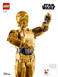 LEGO onderdeel C-3PO 75398-1