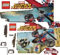 LEGO onderdeel Spider-Helicopter Rescue 76016-1