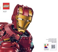 LEGO onderdeel Iron Man MK4 Bust 76327-1