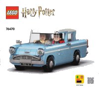 LEGO onderdeel Enchanted Flying Ford Anglia 76470-1