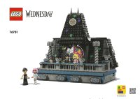 LEGO onderdeel Wednesday & Enid's Dorm Room 76781-1