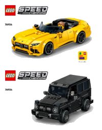 LEGO onderdeel Mercedes-AMG G 63 & Mercedes-AMG SL 63 76924-1