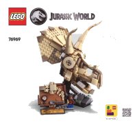 LEGO onderdeel Dinosaur Fossils: Triceratops Skull 76969-1