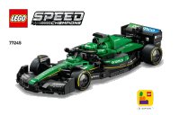 LEGO onderdeel Aston Martin Aramco F1 AMR24 77245-1