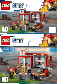 LEGO onderdeel Fire Station Starter Set 77943-1