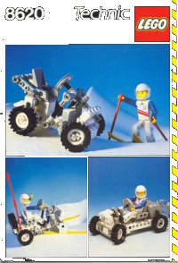 LEGO part Snow Scooter 8620-1