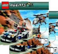 LEGO onderdeel Mission 5: Turbocar Chase 8634-1