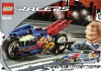 LEGO onderdeel Speed Slammer Bike 8646-1