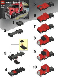 LEGO onderdeel Road Hero 8664-1