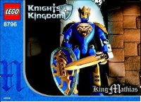 LEGO onderdeel King Mathias (Series 2) 8796-1