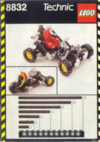 LEGO onderdeel Roadster 8832-1