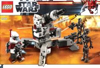 LEGO onderdeel Elite Clone Trooper & Commando Droid Battle Pack 9488-1