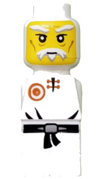 LEGO onderdeel Microfigure Ninjago Sensei Wu (4617555) 85863pb056