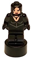 LEGO onderdeel Bellatrix Lestrange Statuette / Trophy 90398pb026
