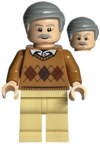 LEGO onderdeel Vernon Dursley - Medium Nougat Sweater hp215