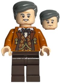 LEGO onderdeel Horace Slughorn - Reddish Brown Vest hp230