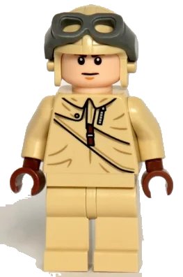 LEGO onderdeel Fighter Pilot (iaj048)