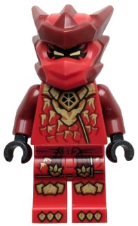 LEGO onderdeel Kai - Dragons Rising, Tunic with Dragon Head, Helmet njo1040