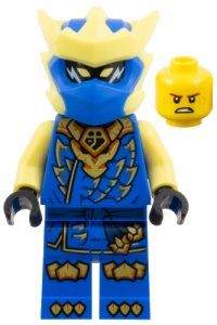 LEGO onderdeel Jay - Dragons Rising, Tunic with Dragon Head, Helmet njo1057