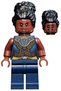 LEGO onderdeel Shuri - Dark Blue Top sh0735