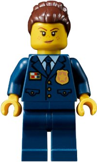 LEGO onderdeel Police Officer, Female twn406