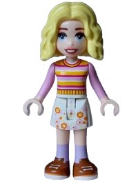 LEGO onderdeel Enid Sinclair - Bright Pink Striped Sweater wed003