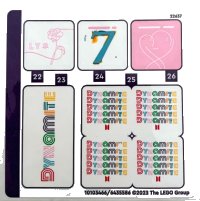 LEGO onderdeel Sticker Sheet for Set 21339, Sheet 4 - (10103466/6435586) 21339stk04