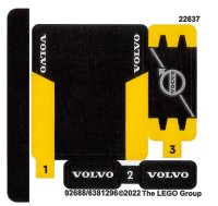 LEGO onderdeel Sticker Sheet for Set 30433 - (92688/6381296) 30433stk01