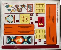 LEGO onderdeel Sticker Sheet for Set 40449 - (77986/6341332) 40449stk01