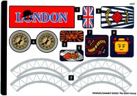 LEGO part Sticker Sheet for Set 40569 - (10100451/6404817) 40569stk01